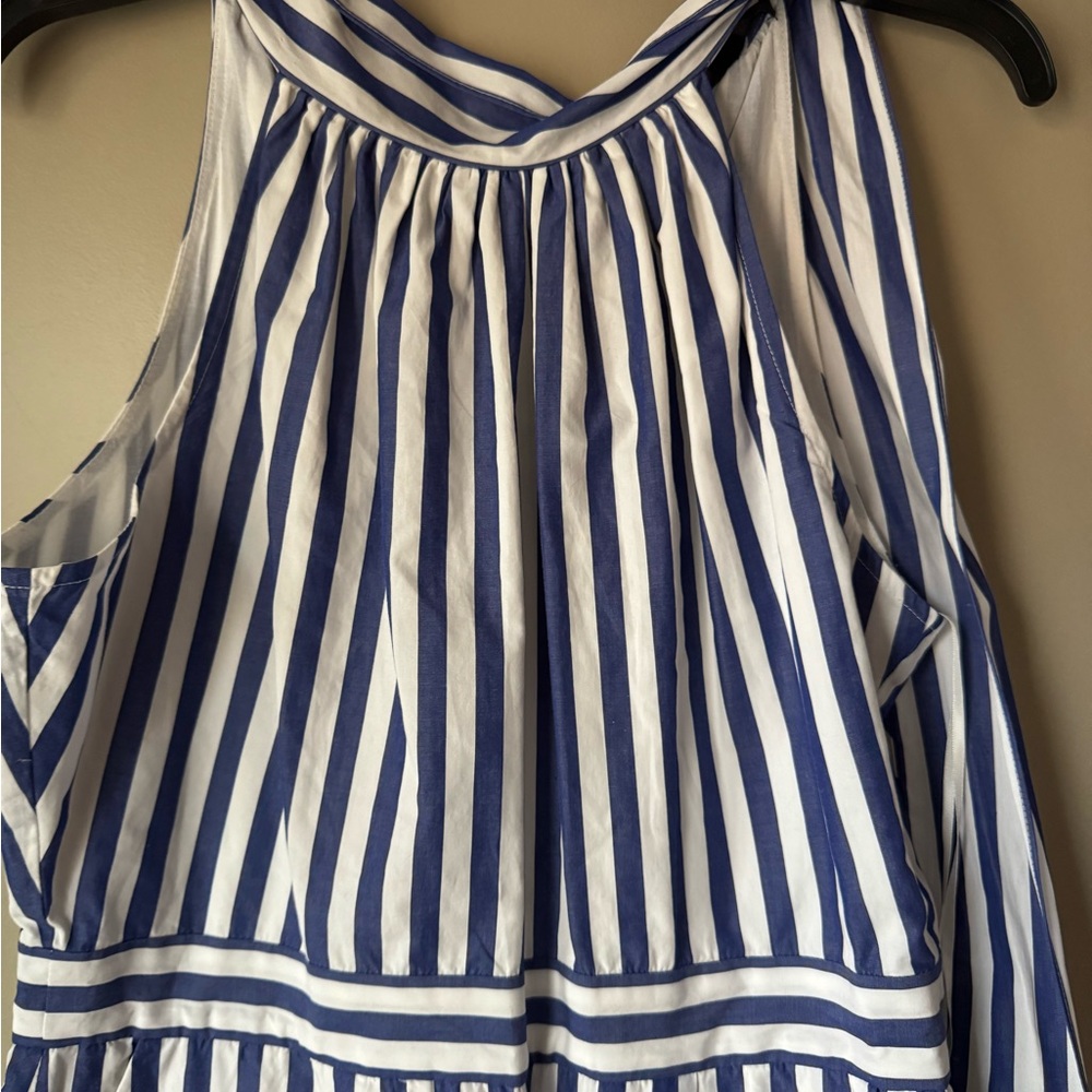 J. Crew Blue and White Striped Jumper - Picture 2 of 5
